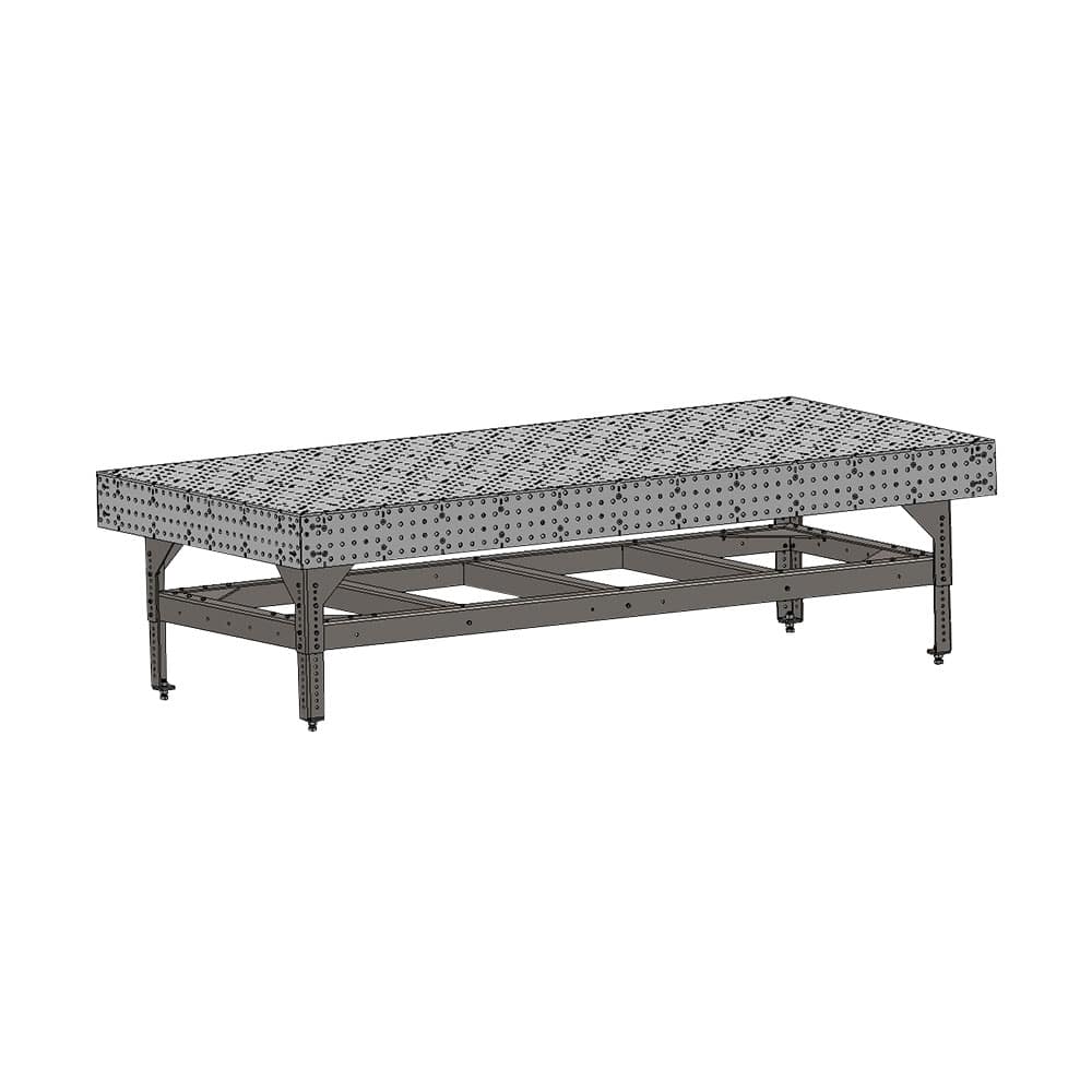 Adjustable Steel Welding Table – 118″L x